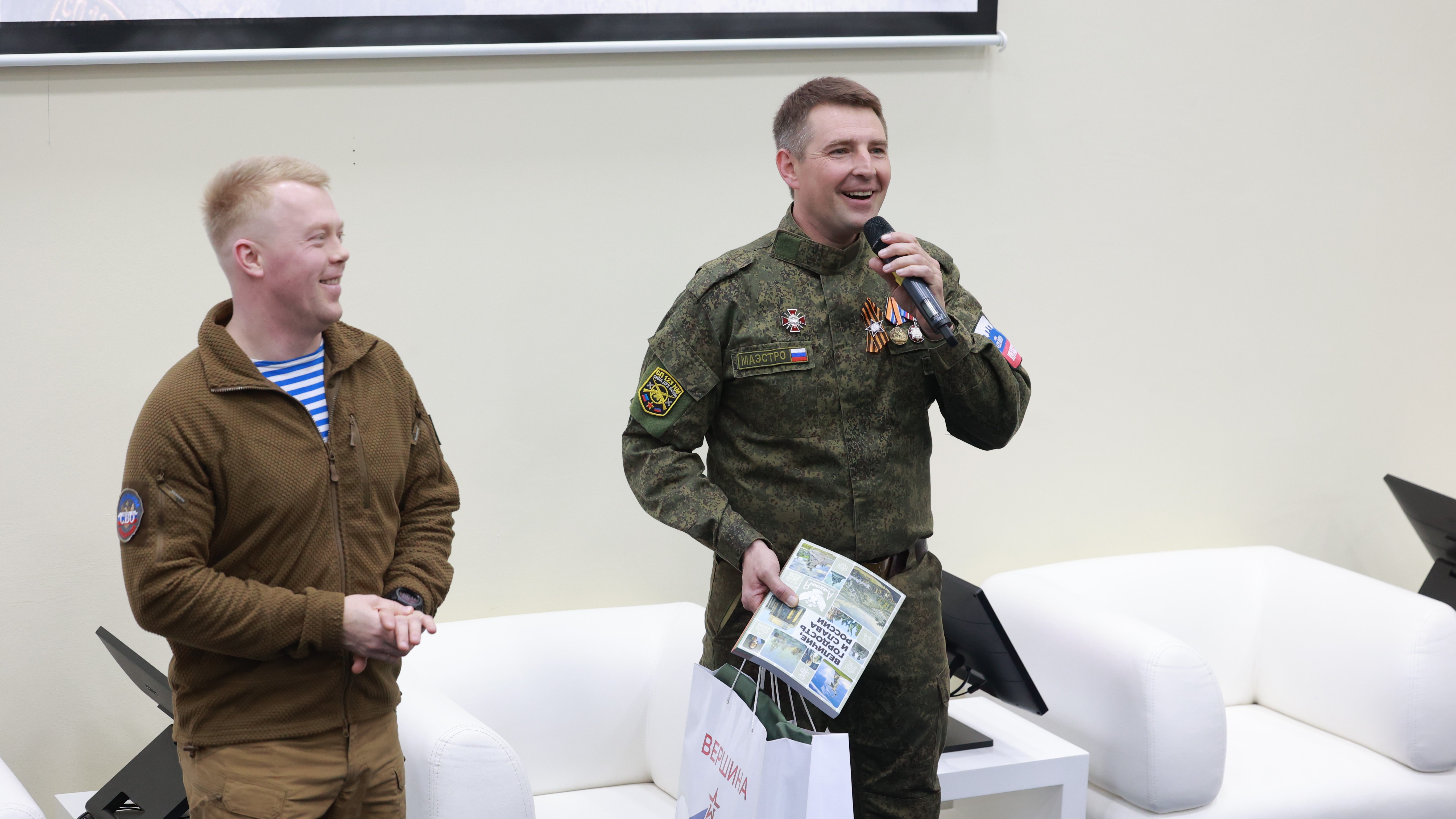 Концерт военной песни прошел в Просвете